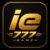 Ie777 Game official logo in gold metallic design on black background, popular real money online gaming platform